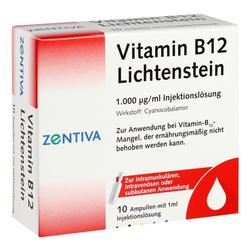 VITAMIN B12 1.000 myg Lichtenstein Ampullen
